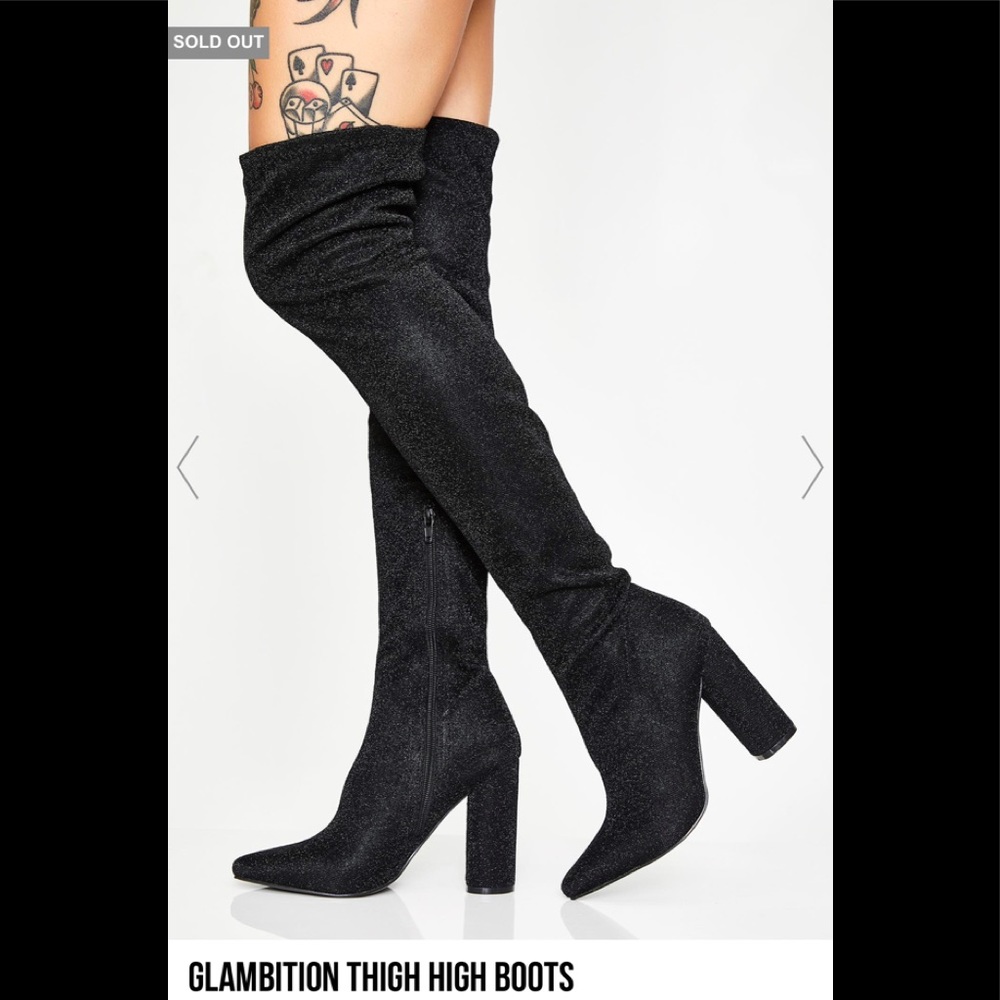 Glambition Thigh High Boots